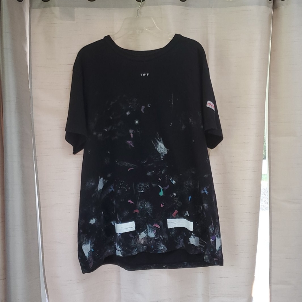 Authentic Off White Galaxy tee